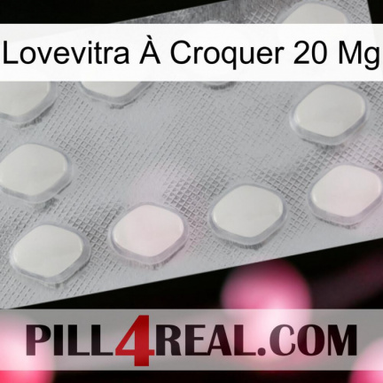 Lovevitra À Croquer 20 Mg 16